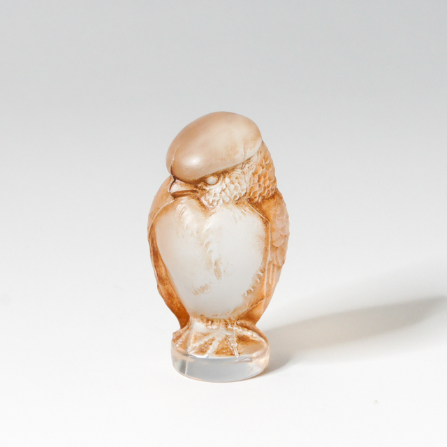 ルネ・ラリック LALIQUE ふくろう オパール置物 オパルセント