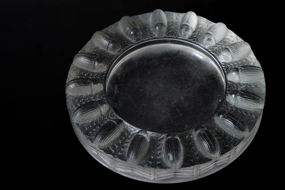 灰皿：トバゴ」ルネ・ラリックのデスクウェア《ギャルリーオルフェ》