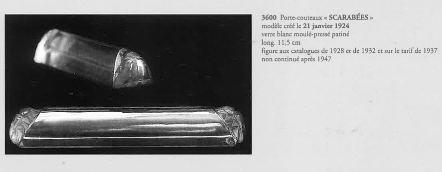 テーブルウェア「スカラベ SCARABEES ナイフレスト」