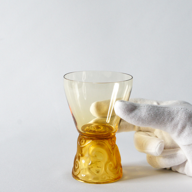 テーブルウェア「マリエンタール MARIENTHAL ワイングラス(小) H 10.5㎝（アンバー色ガラス）」