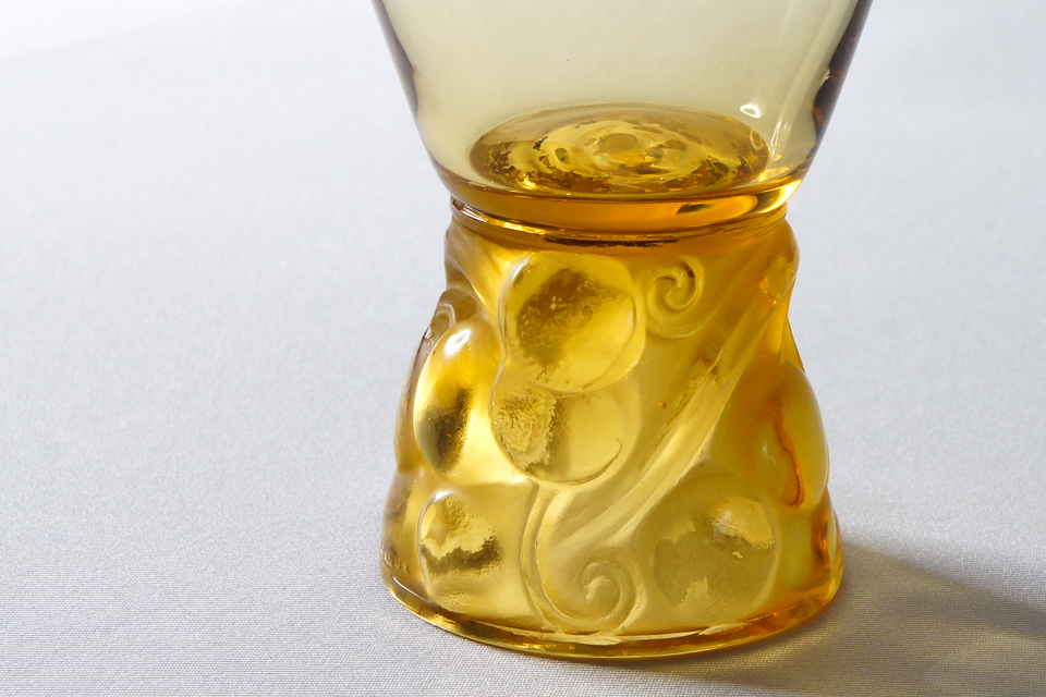 テーブルウェア「マリエンタール MARIENTHAL ワイングラス(小) H 10.5㎝（アンバー色ガラス）」