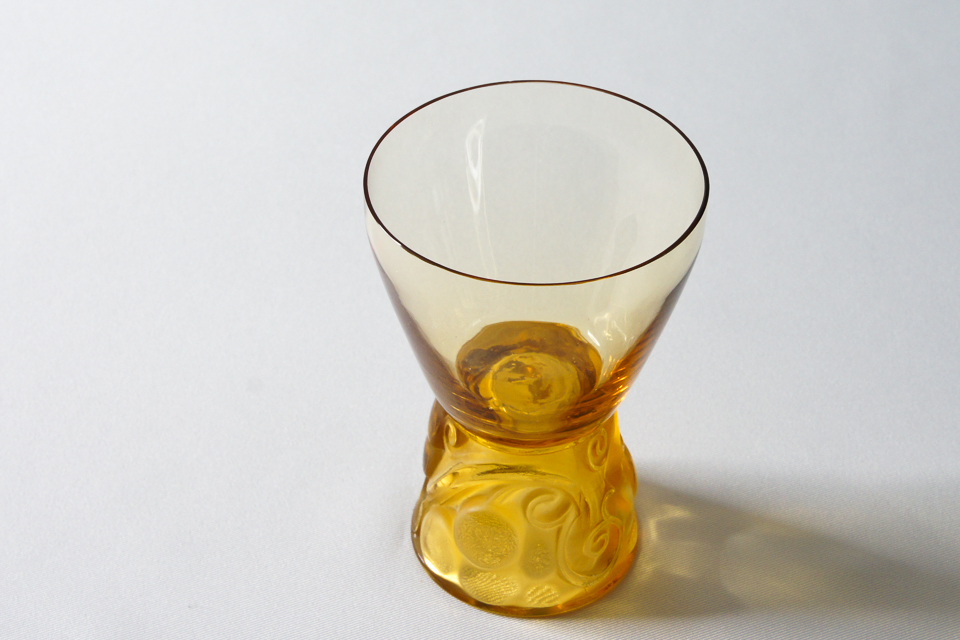 テーブルウェア「マリエンタール MARIENTHAL ワイングラス(小) H 10.5㎝（アンバー色ガラス）」