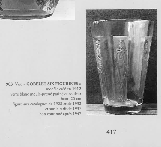 花瓶「6人の肖像」