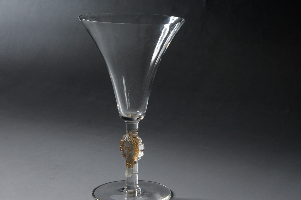 テーブルウェア「バール BARR ワイングラス（大）H 14.8 ㎝（セピアパチネ）」