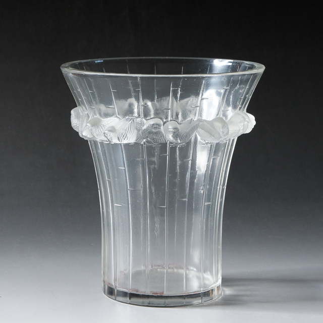 花瓶「ブルーリス（クリアガラス）」